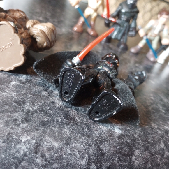 Imaginext Star Wars Mini figures lot Hasbro galactic heroes playskool Luke Darth - Picture 8 of 8